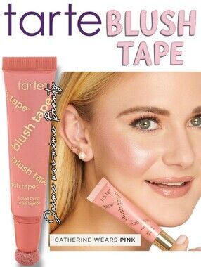 TARTE  Blush Tape Glowy Finish - Pink - Soft Shimmering Pink